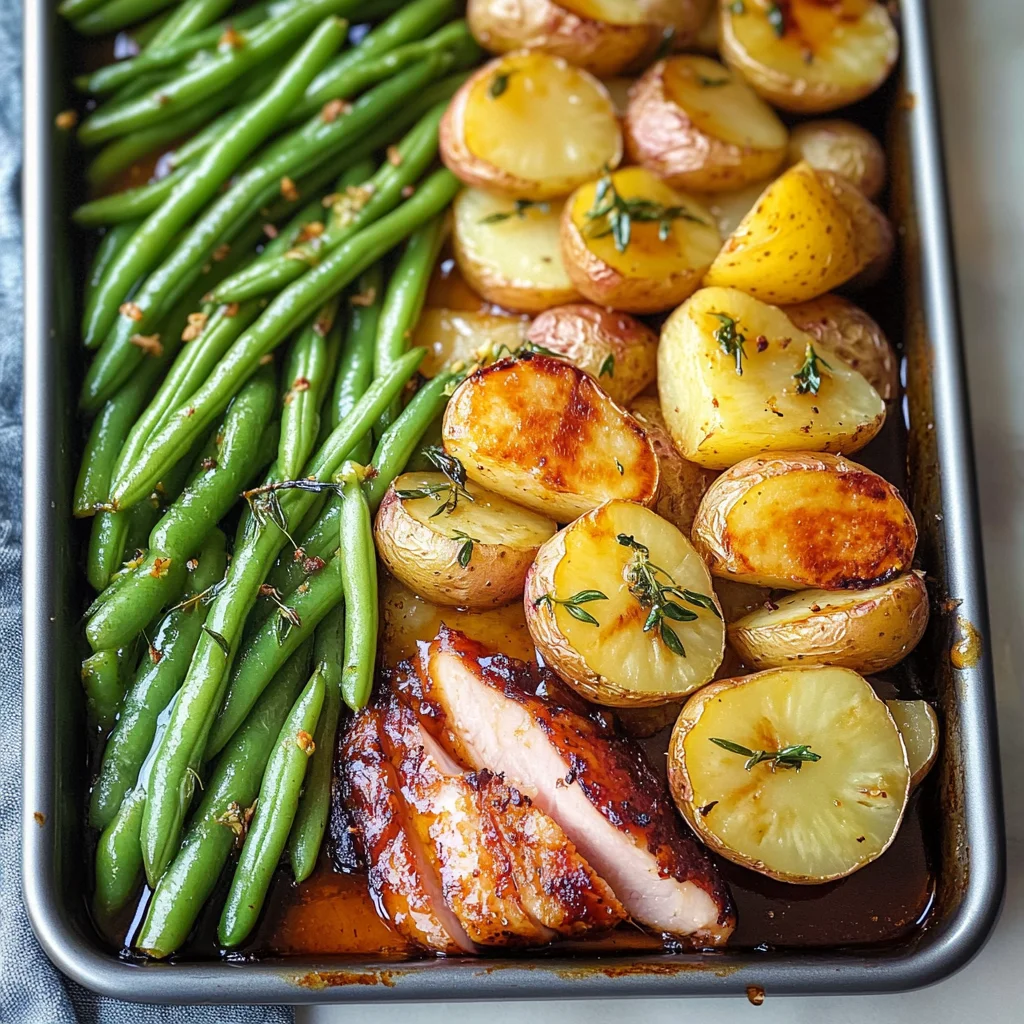Easy Easter Dinner on a Sheet Pan