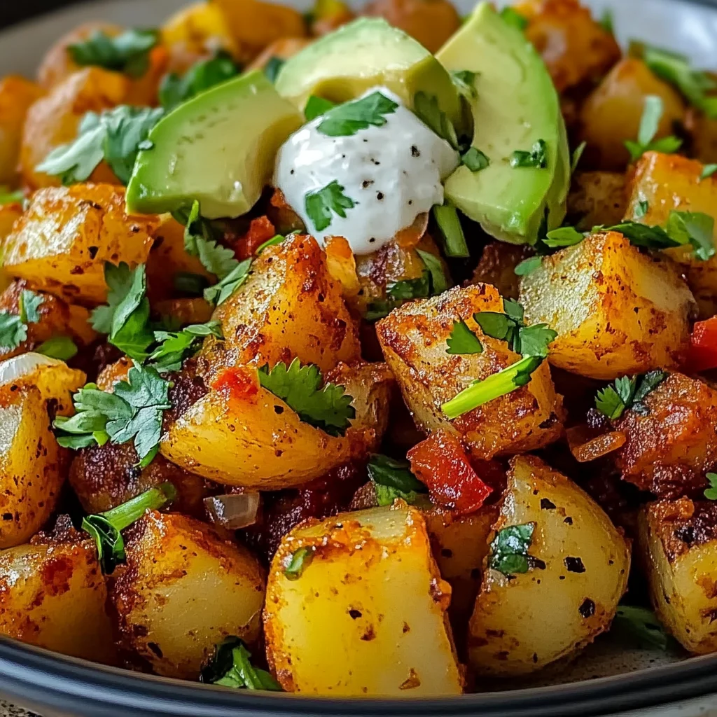 Fiery Mexican Potatoes Spicy FlavorPacked Delight