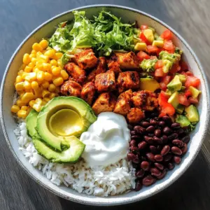 Honey Lime Chipotle Chicken Burrito Bowls