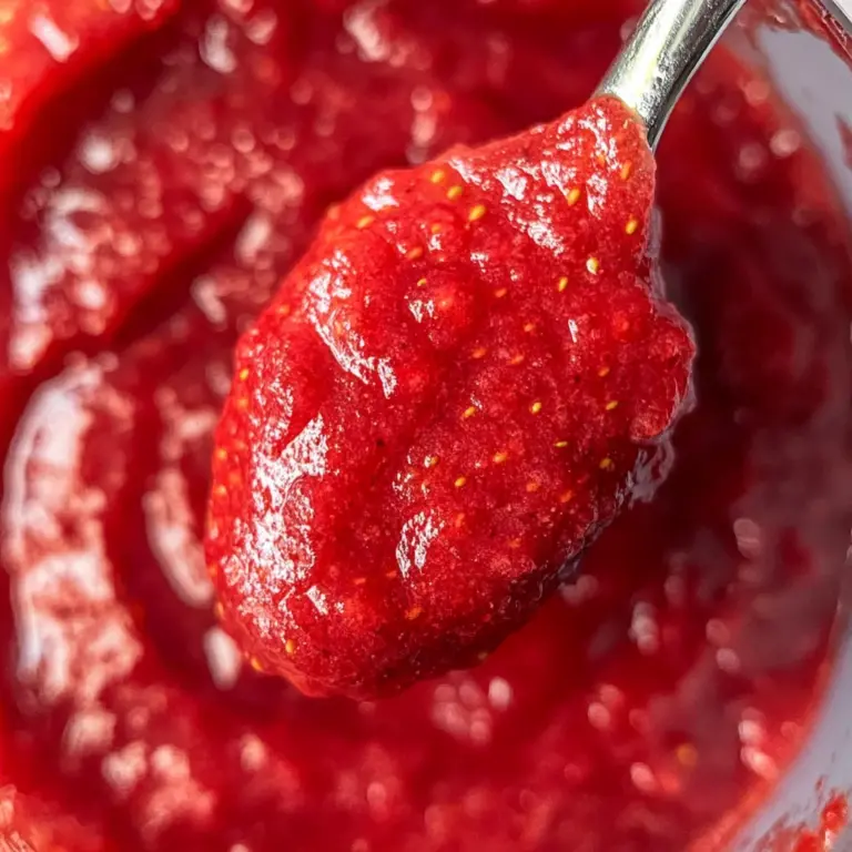 How to Make Strawberry Puree