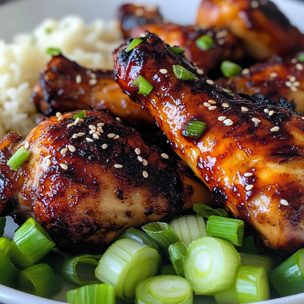 Kalbi Chicken Legs in Air Fryer