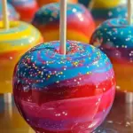 Kool-Aid Swirl Candy Apples