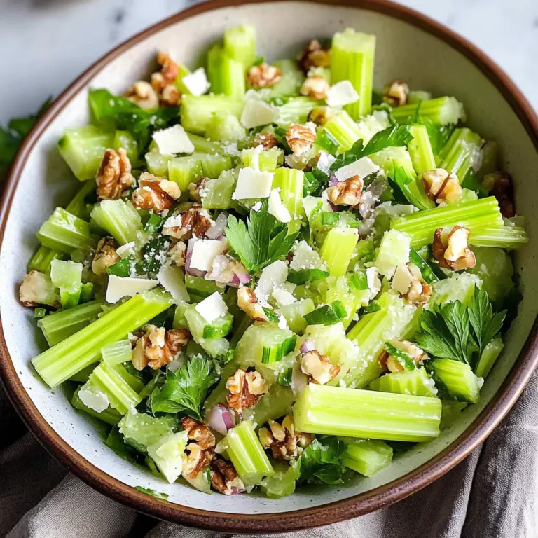 Marinated Celery Salad