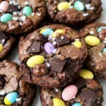 Mini Egg Brownie Cookies