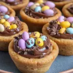 Mini Egg Cookie Cups