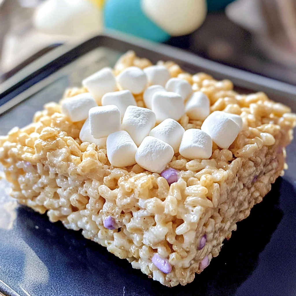 Rice Krispie Treat For One
