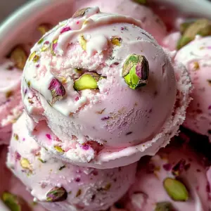 Rose Pistachio Ice Cream