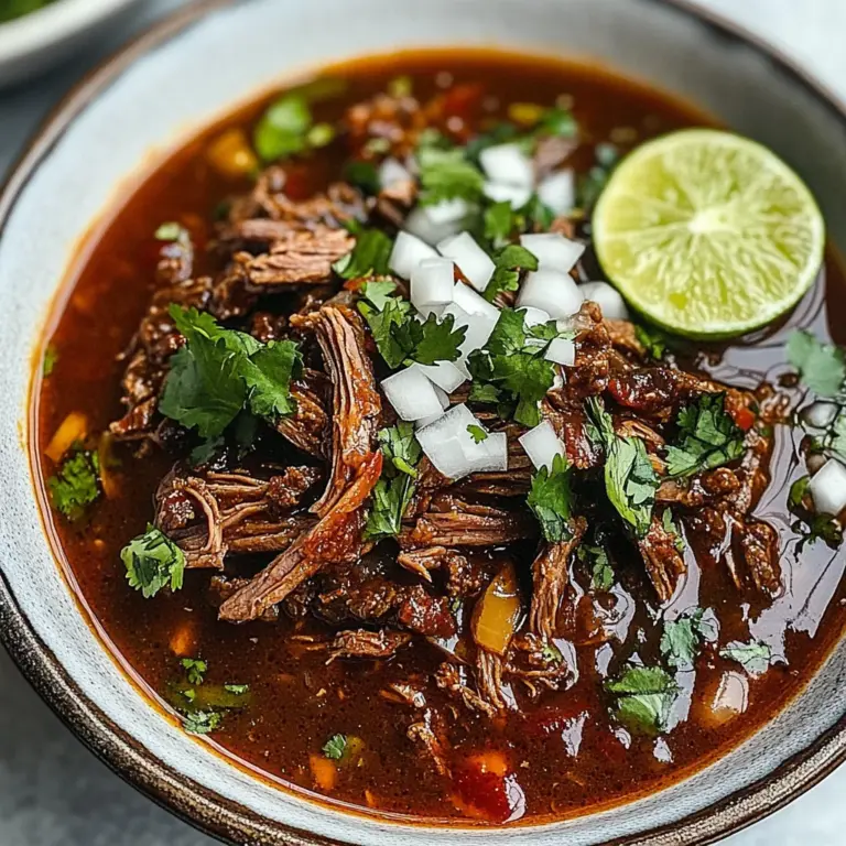 Savory Mexican Birria Crockpot Recipe Easy Delicious