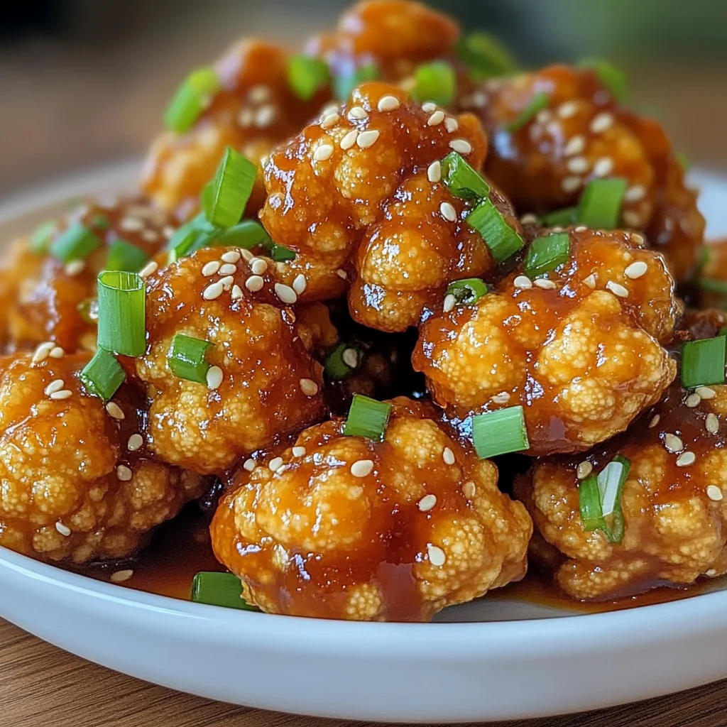 Sticky Sesame Cauliflower delivers Epic Crispy Tasty 5.