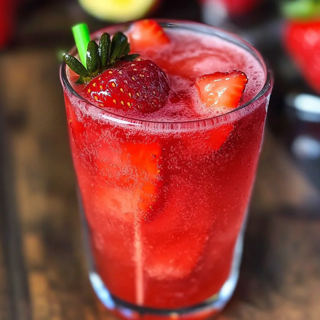 Strawberry Agua Fresca