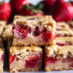 Strawberry Blondies {one bowl}