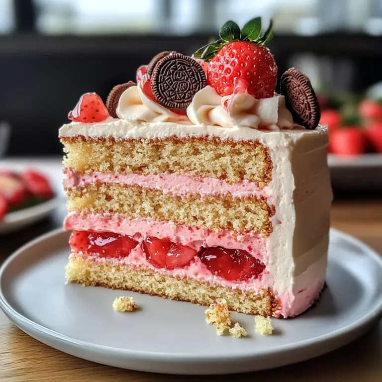 Strawberry Crunch Cake The Easiest Recipe Ever