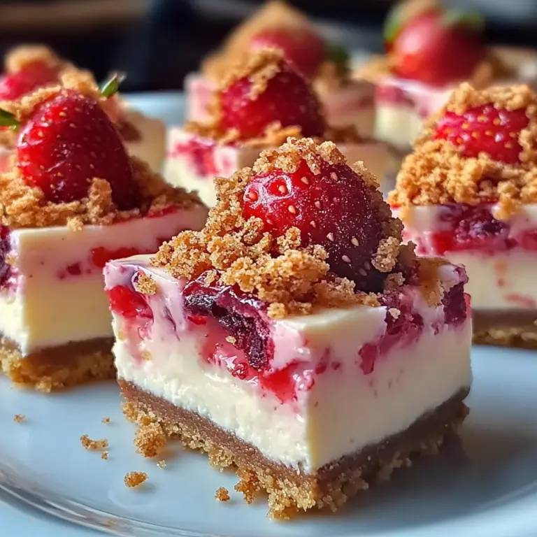 Strawberry Crunch Cheesecake Bites