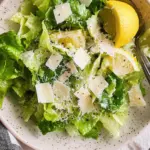 5-Minute Lemon Parmesan Salad Recipe