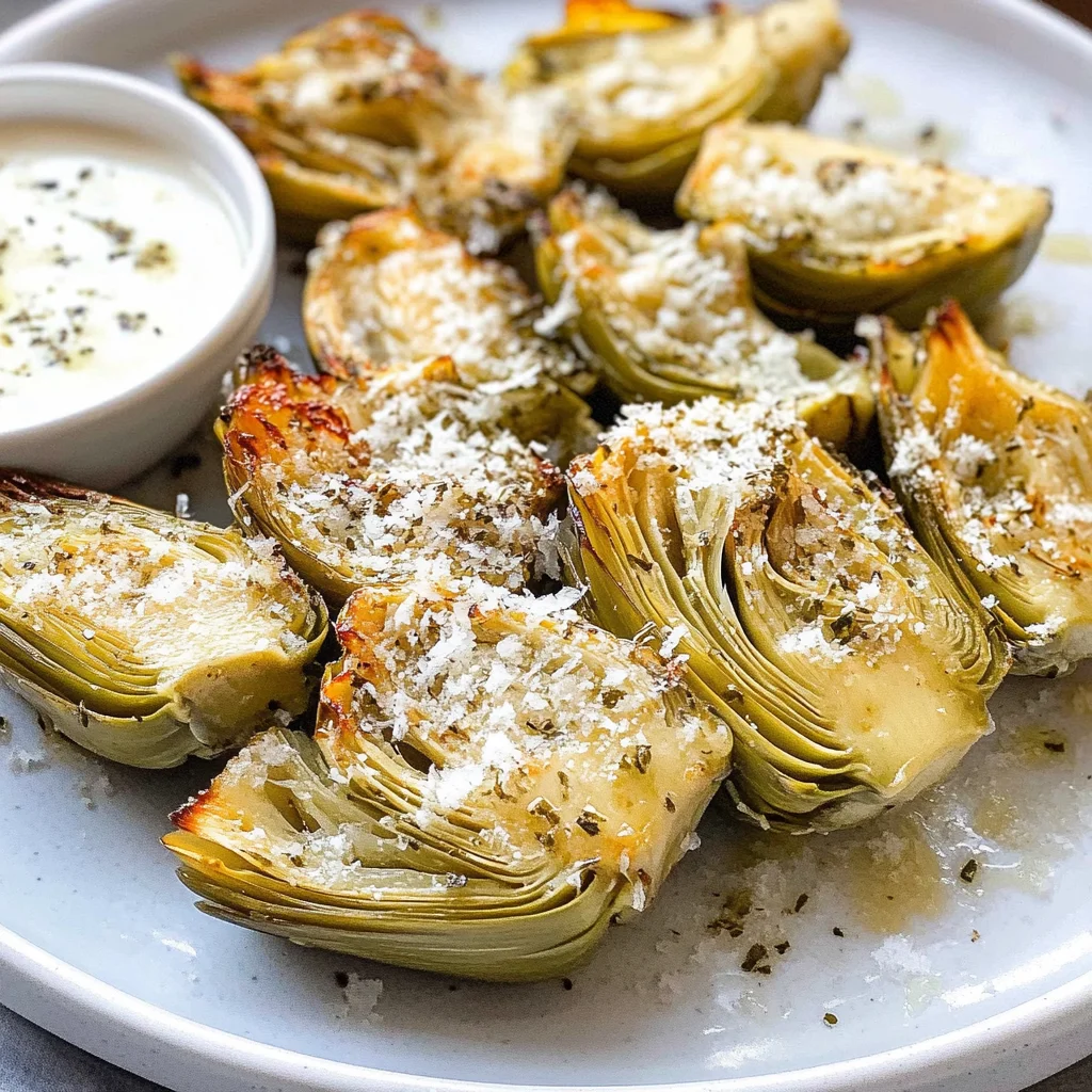 Air Fryer Artichoke Hearts
