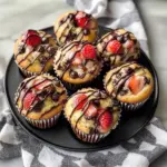 Bakery-Style Strawberry Chocolate Chip Muffins