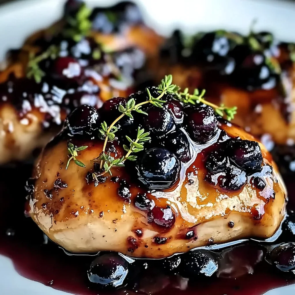Best-Ever Blueberry Thyme Chicken: An Amazing Ultimate Recipe