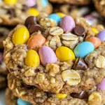Chewy Cadbury Egg Oatmeal Chocolate Chip Easter Cookies Delight