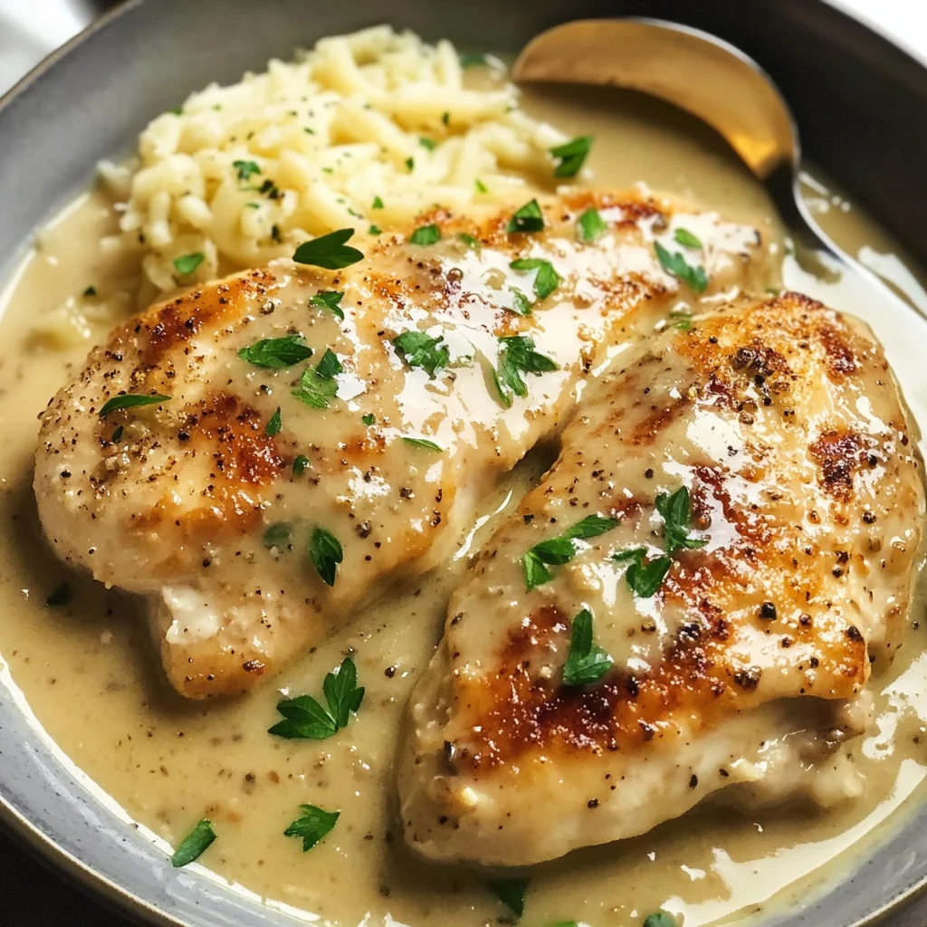 Chicken in White apple vinegar Sauce