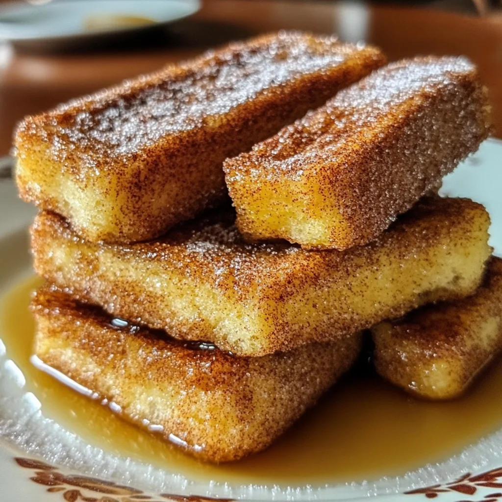 Cinnamon Sugar French Toast Sticks