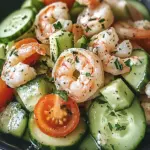 Creamy Cucumber Shrimp Salad Recipe
