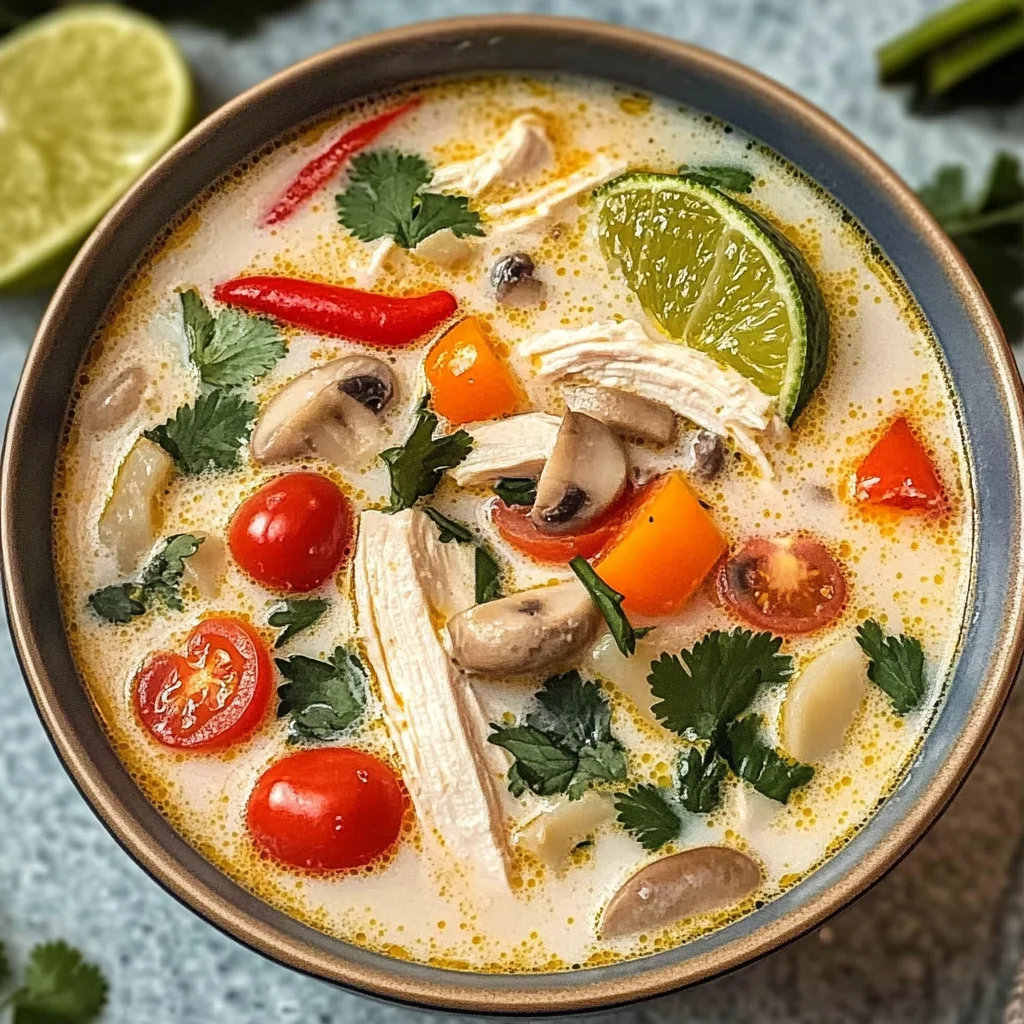 Delicious Tom Kha Gai: Your Cozy Thai Comfort Soup