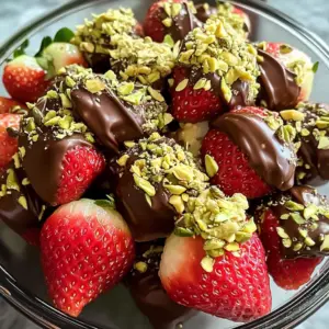 Dubai Chocolate Covered Strawberries