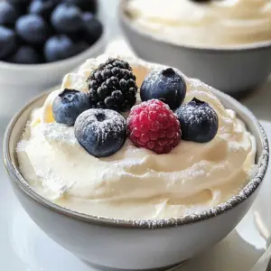 Easy Cheesecake Mousse