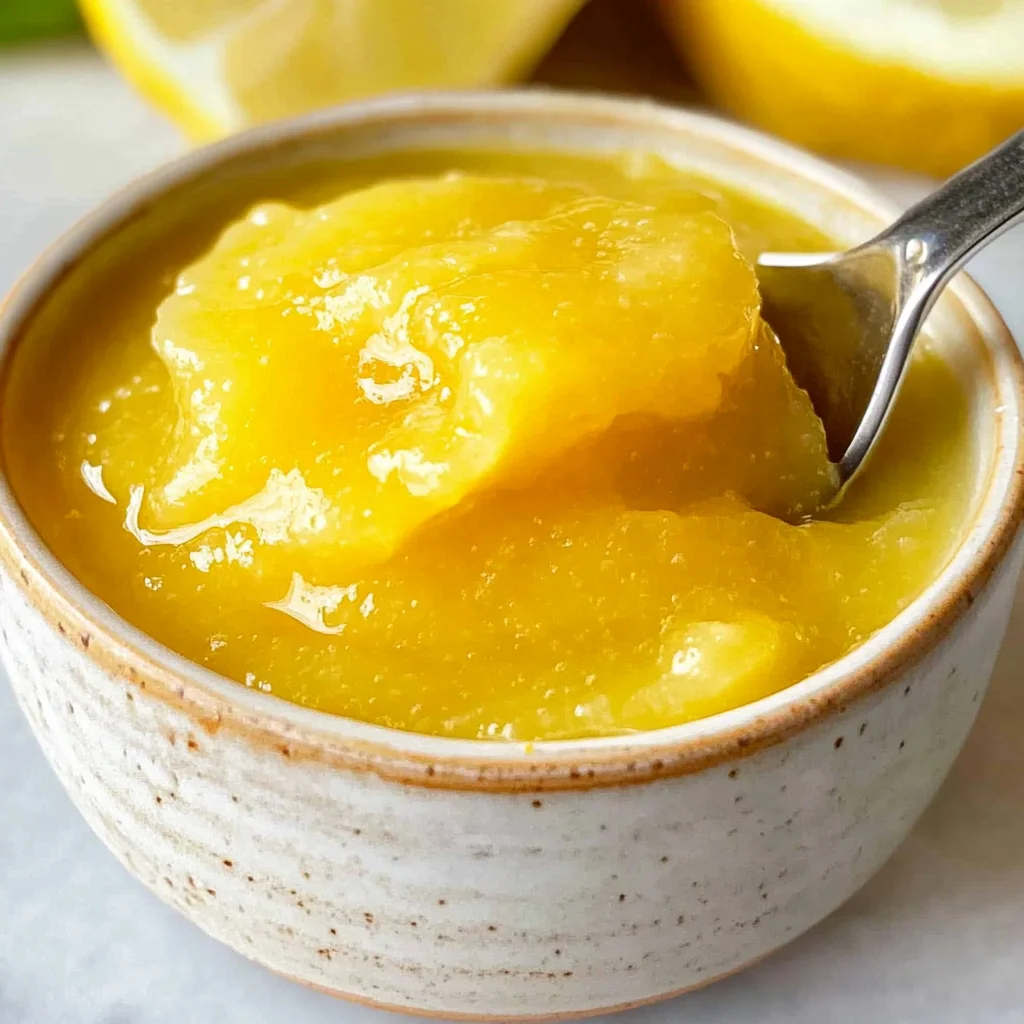 Easy Lemon Curd Recipe (Microwave)