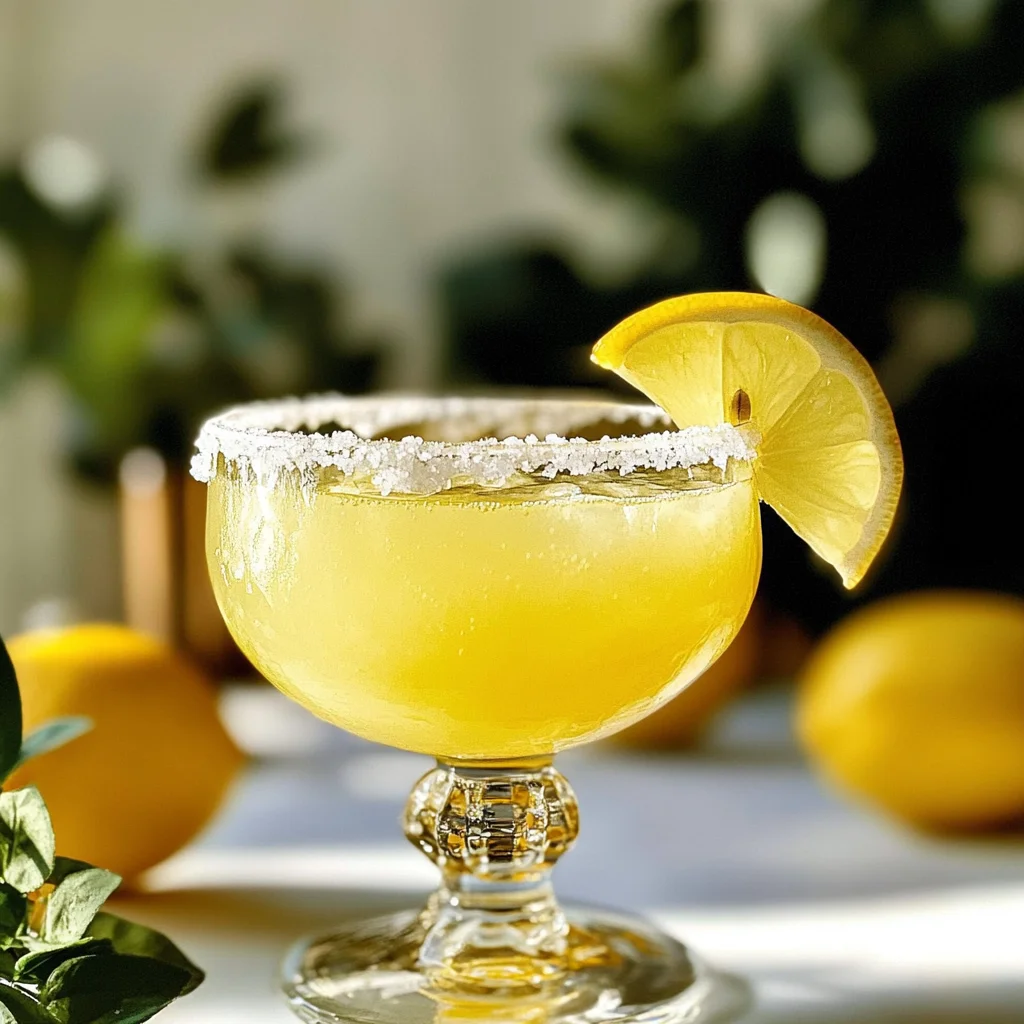 Easy Limoncello Margarita