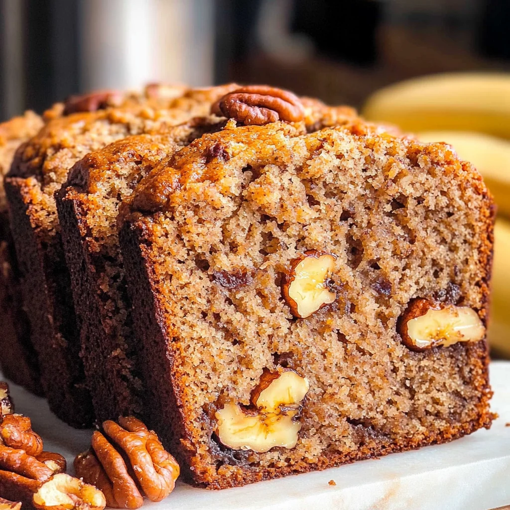 Eggless Banana Bread Recipe