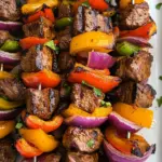 Fajita Steak Kabobs