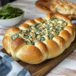 Festive Easter Bunny Spinach Dip