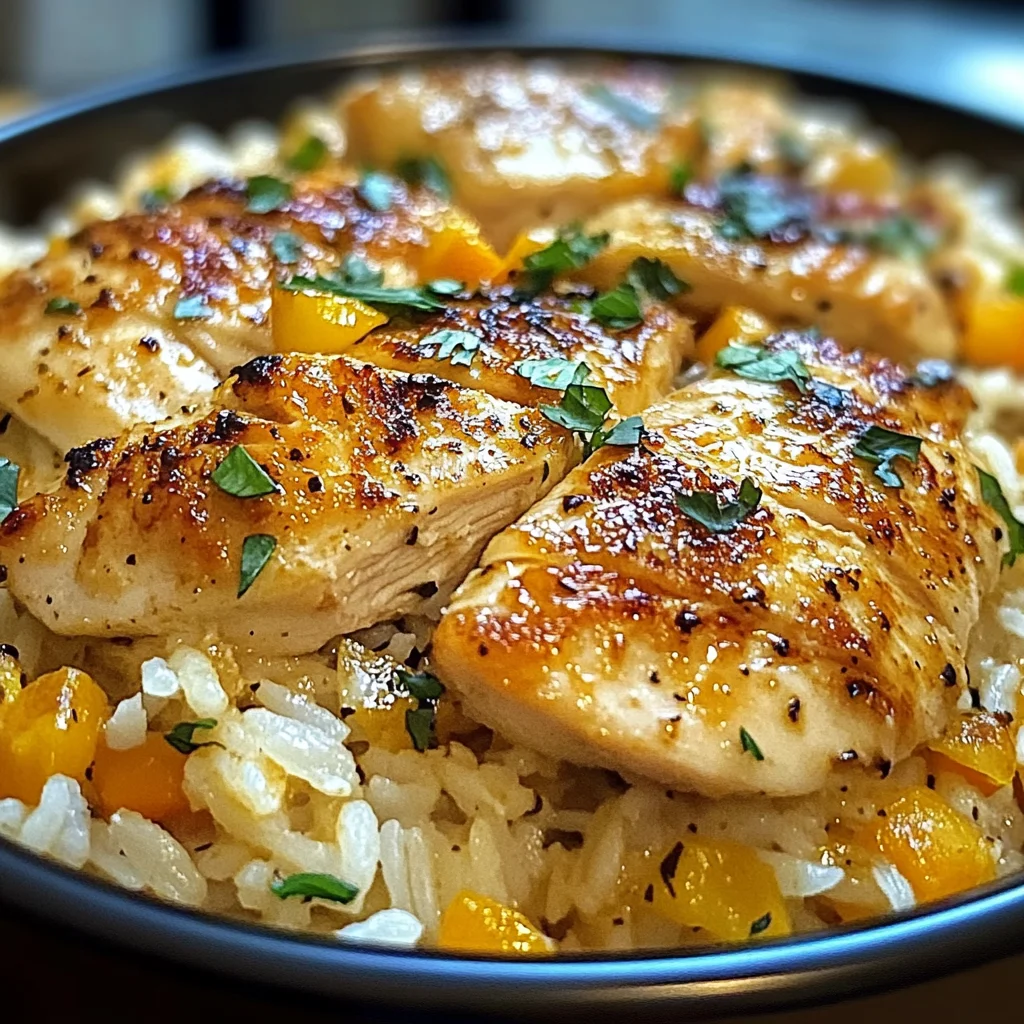 Forgotten Chicken and Rice