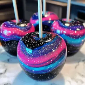Galaxy Candy Apples