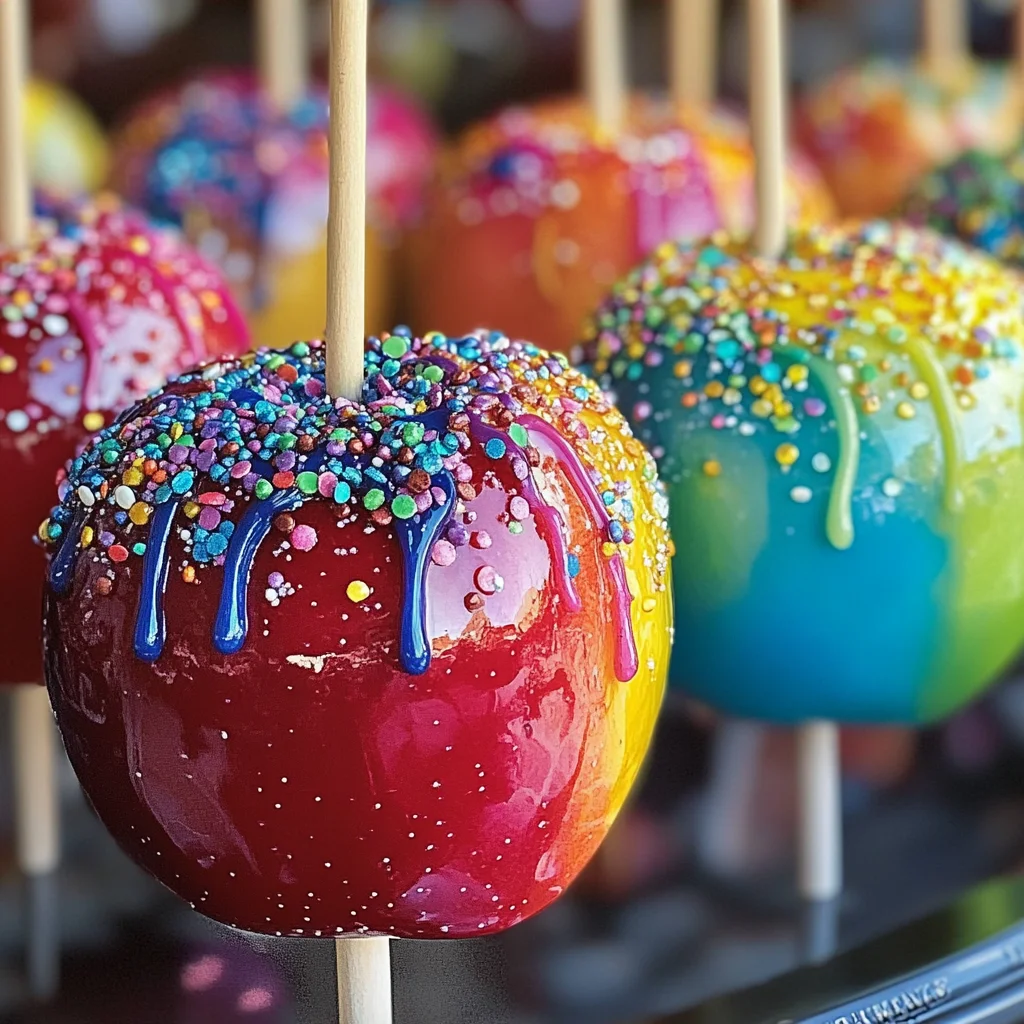 Jolly Rancher Candy Apples Recipe