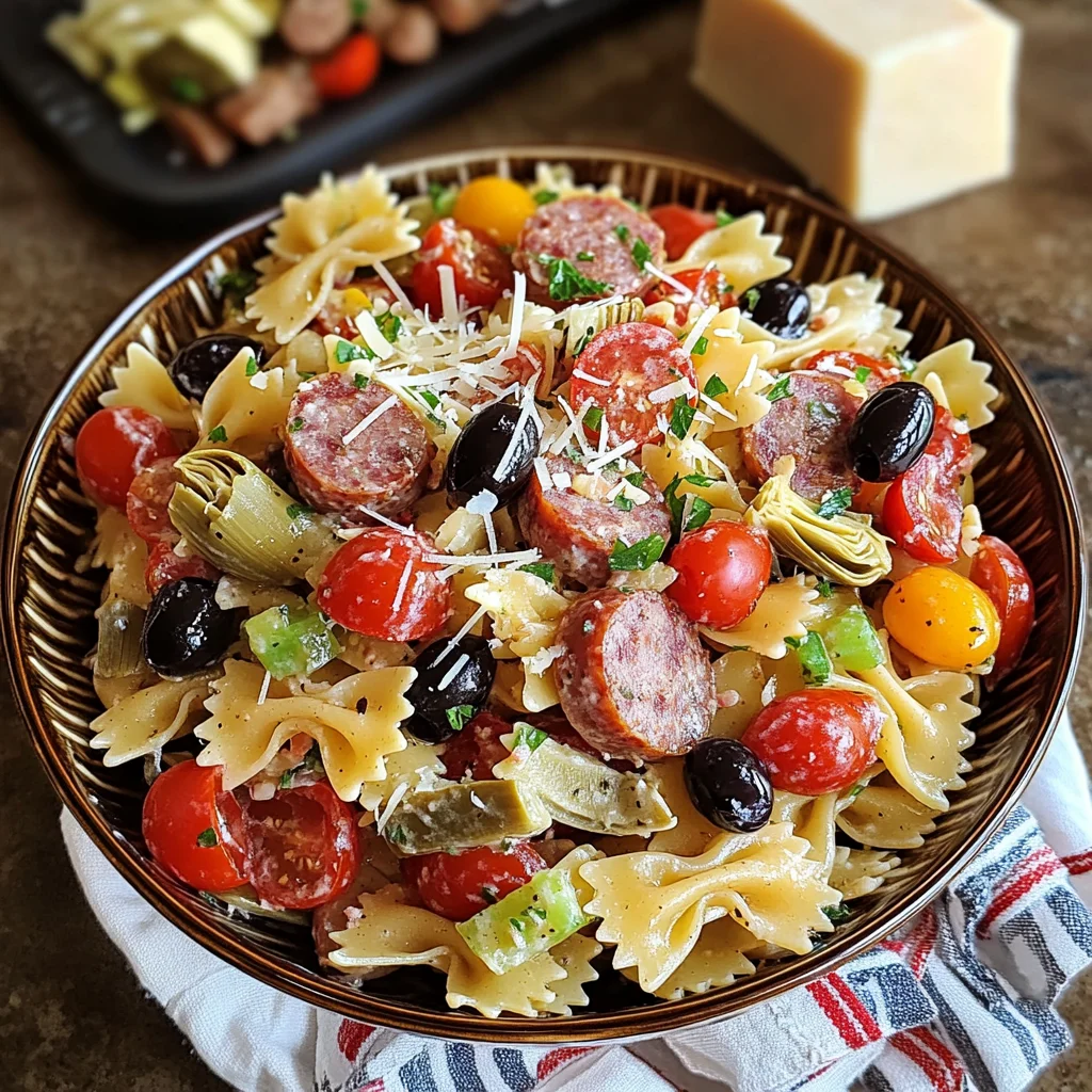 Kitchen Sink Pasta Salad