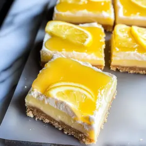 Lemon Cheesecake Bars