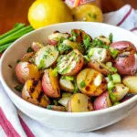 Lemony Grilled Potato Salad
