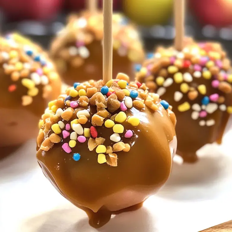 Mini Caramel Apples