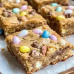 Mini Egg Cookie Bars!