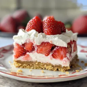 No-Bake Strawberry Delight