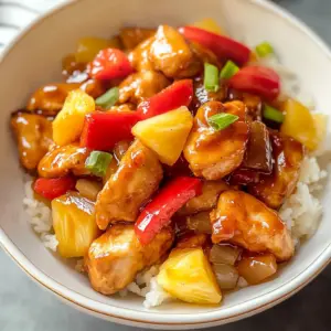 Pineapple Chicken (Asian Style)