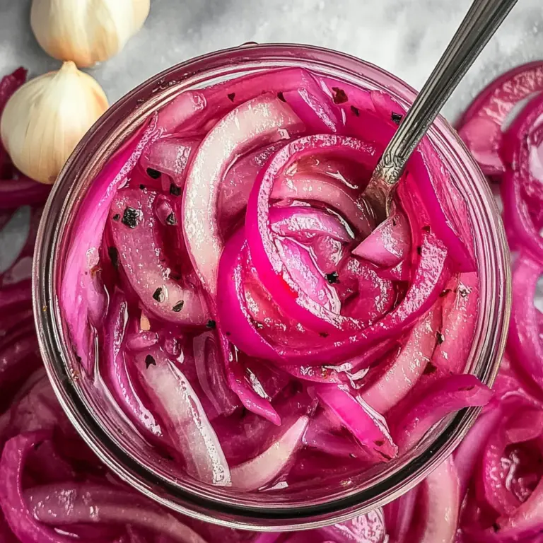 Quick Pickled Red Onions