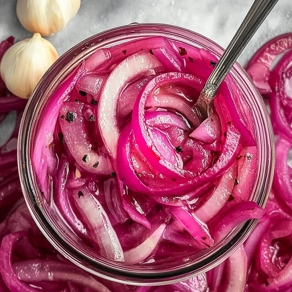 Quick Pickled Red Onions