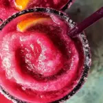 Sangria Swirled Frozen Margaritas