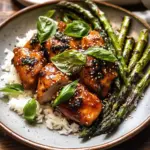 Sheet Pan 30 Minute Sticky Apricot Chicken
