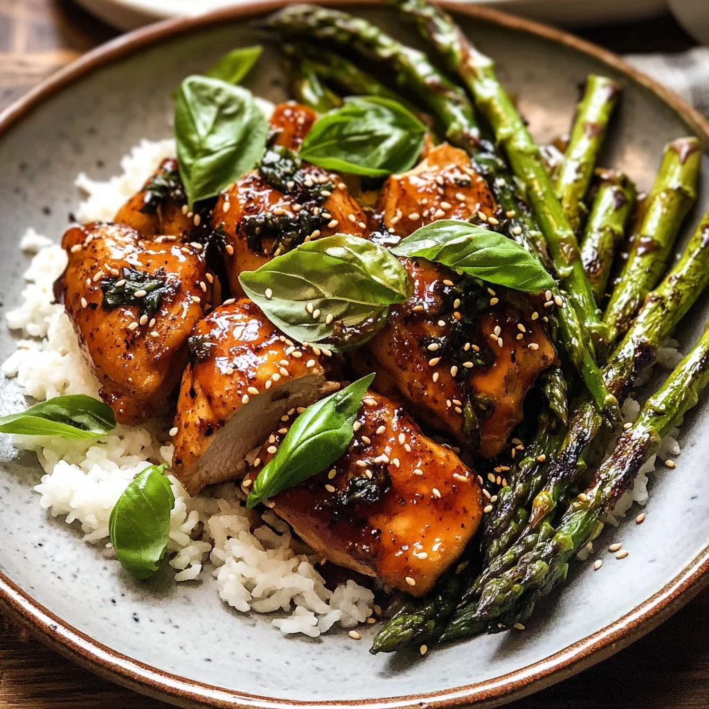 Sheet Pan 30 Minute Sticky Apricot Chicken
