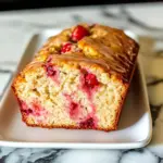 Strawberry Quick Bread with Fresh Berries