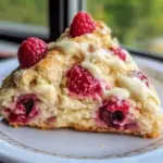 White Chocolate Raspberry Scones